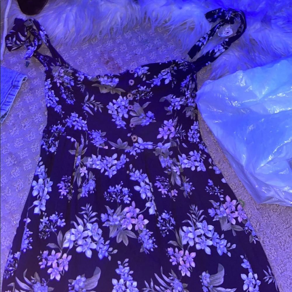 floral american eagle dress size small never worn